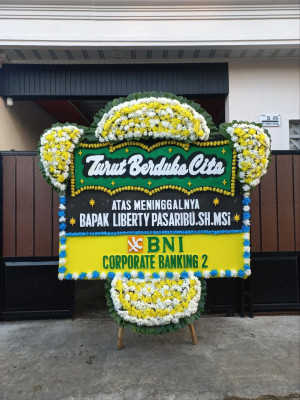 Papan Bunga Duka di Siantan Utara