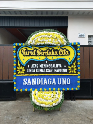 Papan Bunga Duka di Siantan Utara
