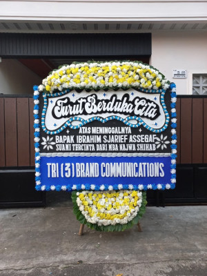 Papan Bunga Duka di Siantan Utara